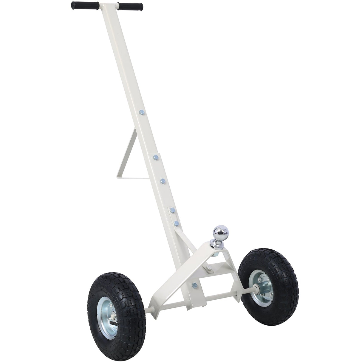 Trailer Dolly with Pneumatic Tires 600 Lb. Maximum Capacity - Gray - Fab Heavy Parts