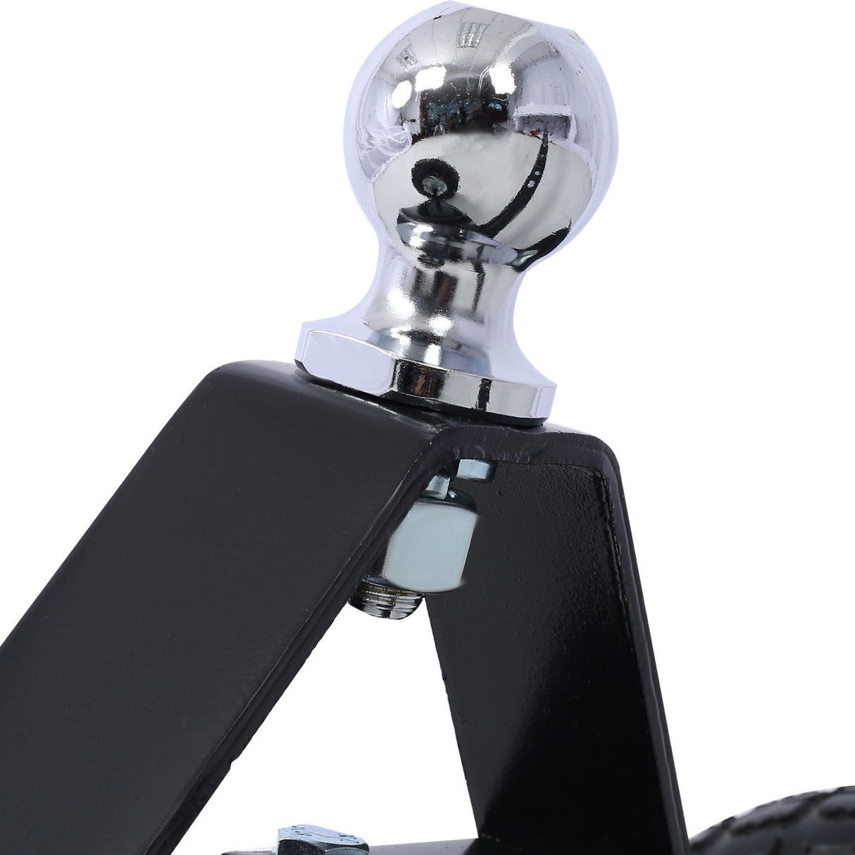 Trailer Dolly with Pneumatic Tires 600 Lb. Maximum Tongue Weight Capacity - Black - Fab Heavy Parts