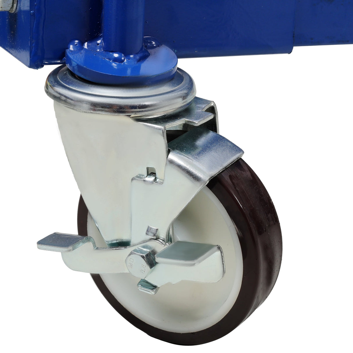 Truck Tractor Tire Wheel Dolly 2640 Capacity Heavy Duty Portable Dual Wheel Dolly - Blue - Fab Heavy Parts