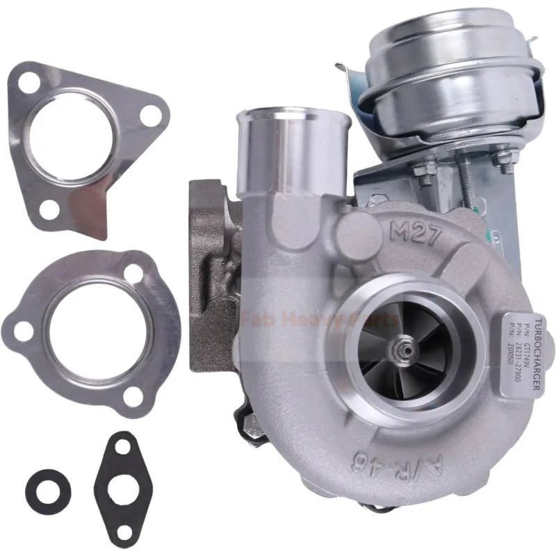 Turbo GT1749V Turbocharger 28231 - 27900 729041 - 5009S Fits for Hyundai Engine CRD D4EA D4EA - V Trajet 2001 - 2008 Santa Fe 2003 - 2004 - Fab Heavy Parts