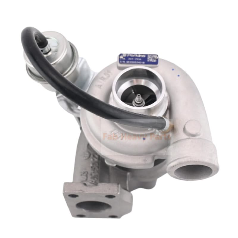 Turbo GT2052S Turbochager 207 - 7934 2077934 Fits for Caterpillar 3054 Perkins T4.40 Engine CAT 430D 438D 442D Backhoe Loader - Fab Heavy Parts