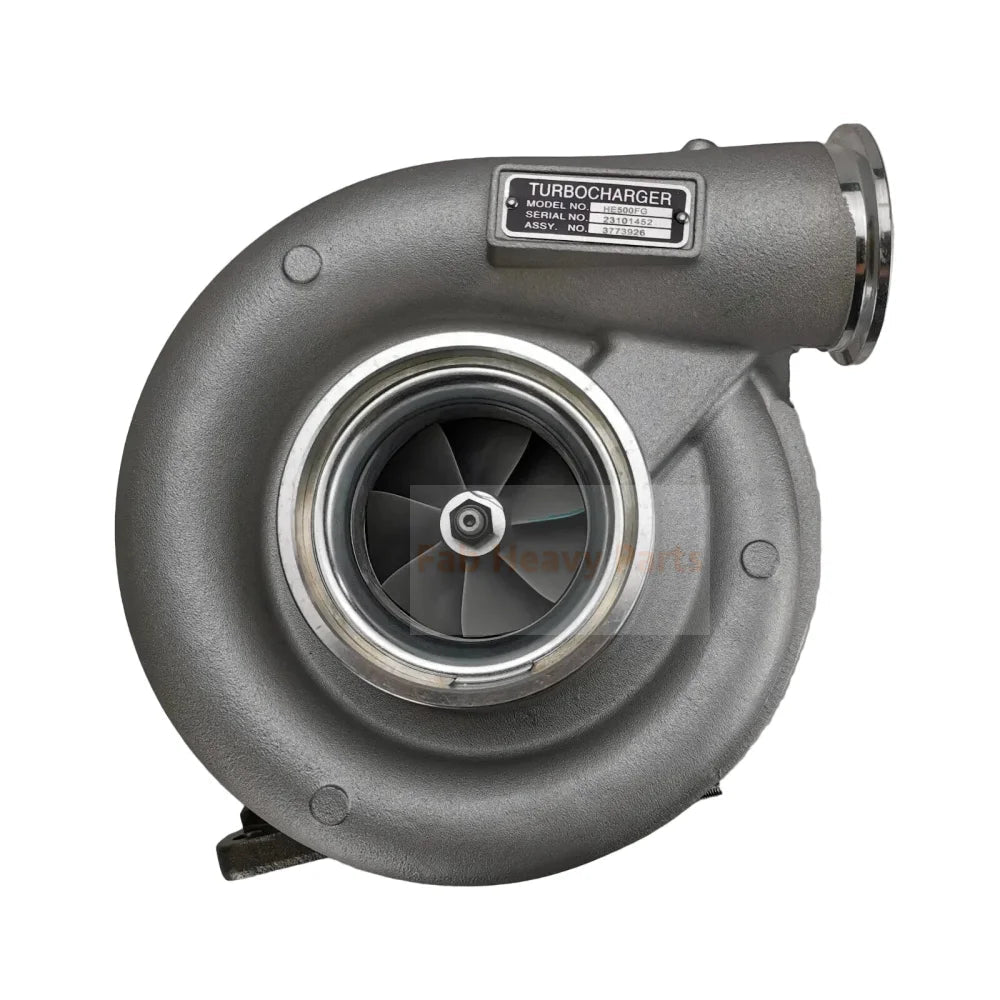 Turbo HE500FG Turbocharger for Volvo Excavator EC480D EC380D Pipelayer PL4809D - Fab Heavy Parts