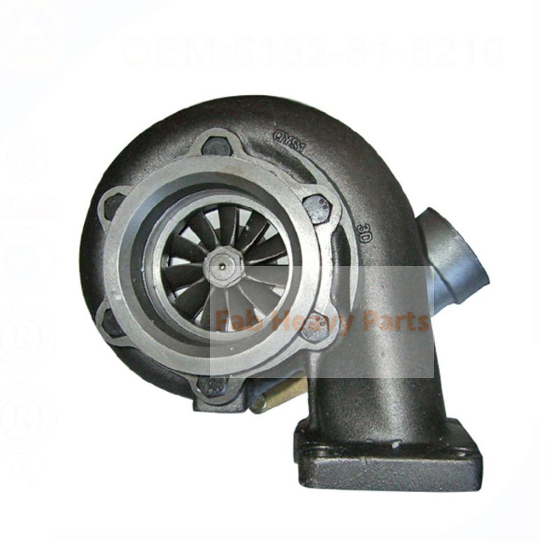 Turbo TA4532 Turbocharger 6151 - 83 - 8210 Fits Komatsu PC400LC - 5 Hyundai R420LC R450LC Excavator - Fab Heavy Parts