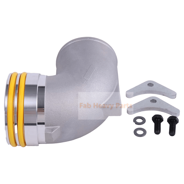 Turbocharger Intake Elbow 7W3144 Fits For Caterpillar 3406B C15 C16 Engine D10N D10R - Fab Heavy Parts