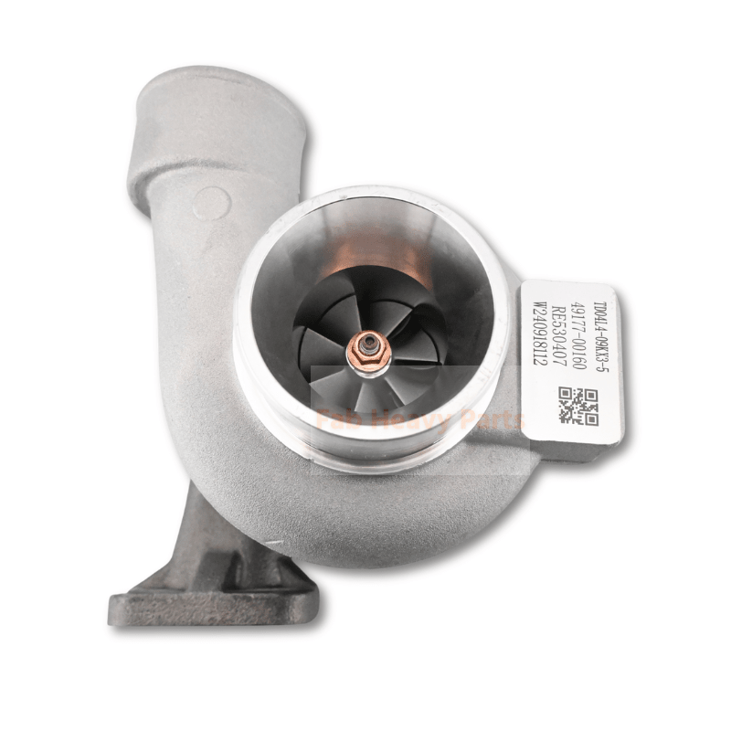 Turbocharger RE530407 SE502482 Fits for John Deere Engine 4024 5030 Skid Steer Loader 318D 319D 320D 323D - Fab Heavy Parts