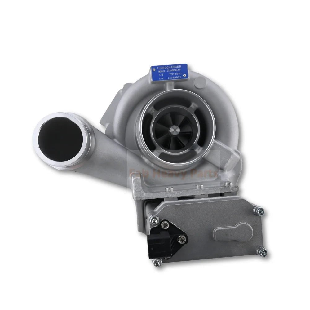 Turbocharger With Actuator 17201-E0142 for Hino Engine J08E Truck Ranger 2004 - Fab Heavy Parts
