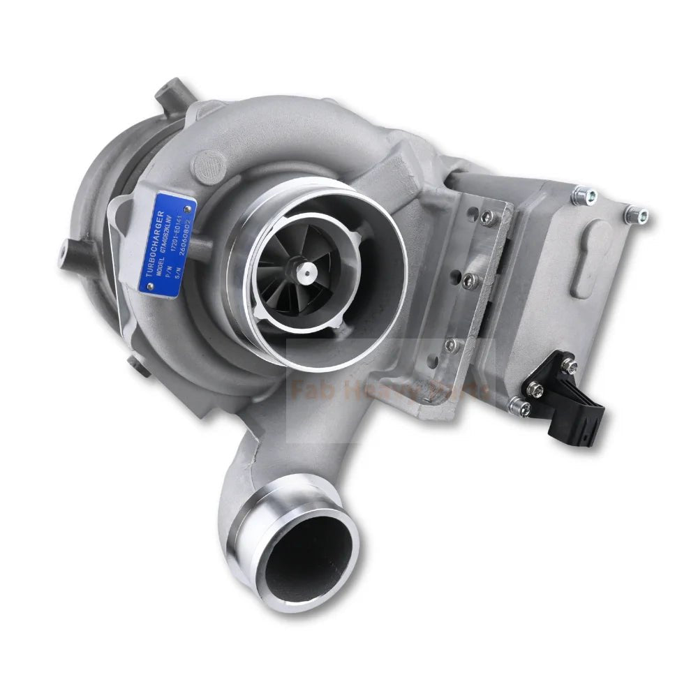 Turbocharger With Actuator 17201-E0142 for Hino Engine J08E Truck Ranger 2004 - Fab Heavy Parts