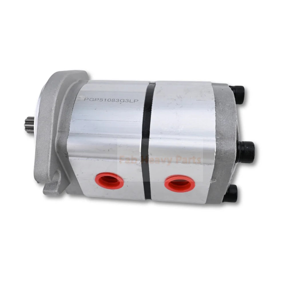 Two-Section Hydraulic Gear Pump PGP51083G3LP Fits for AGT/CFG QK20R Excavator