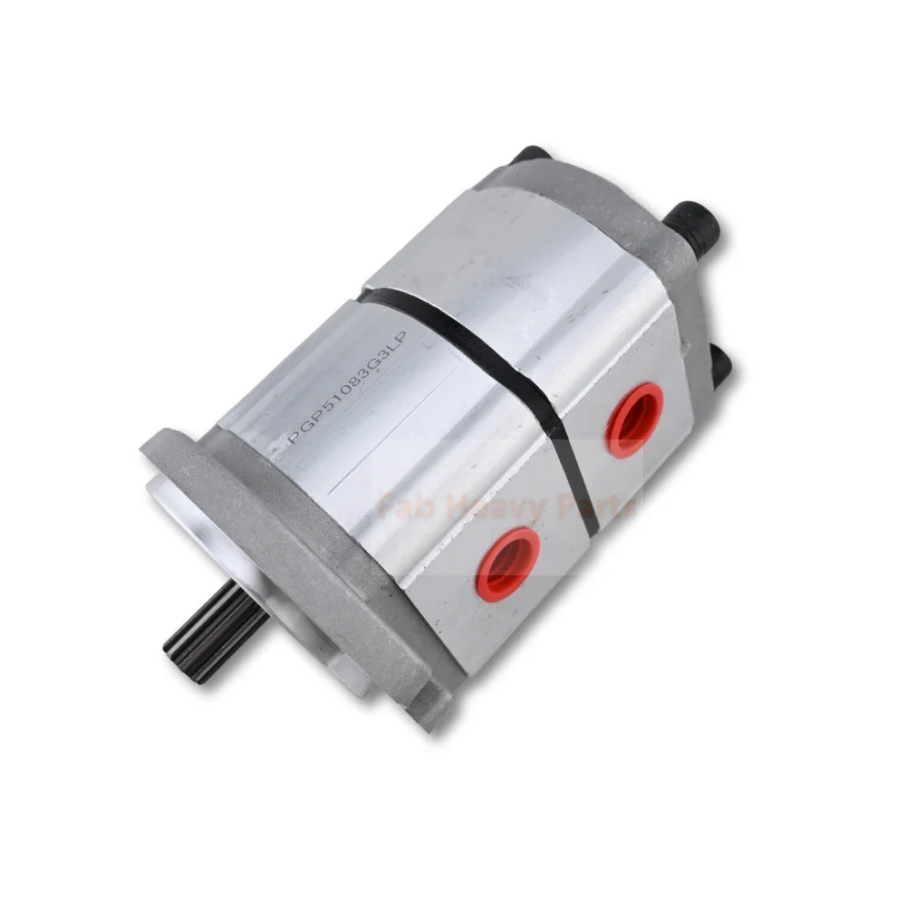 Two-Section Hydraulic Gear Pump PGP51083G3LP Fits for AGT/CFG QK20R Excavator