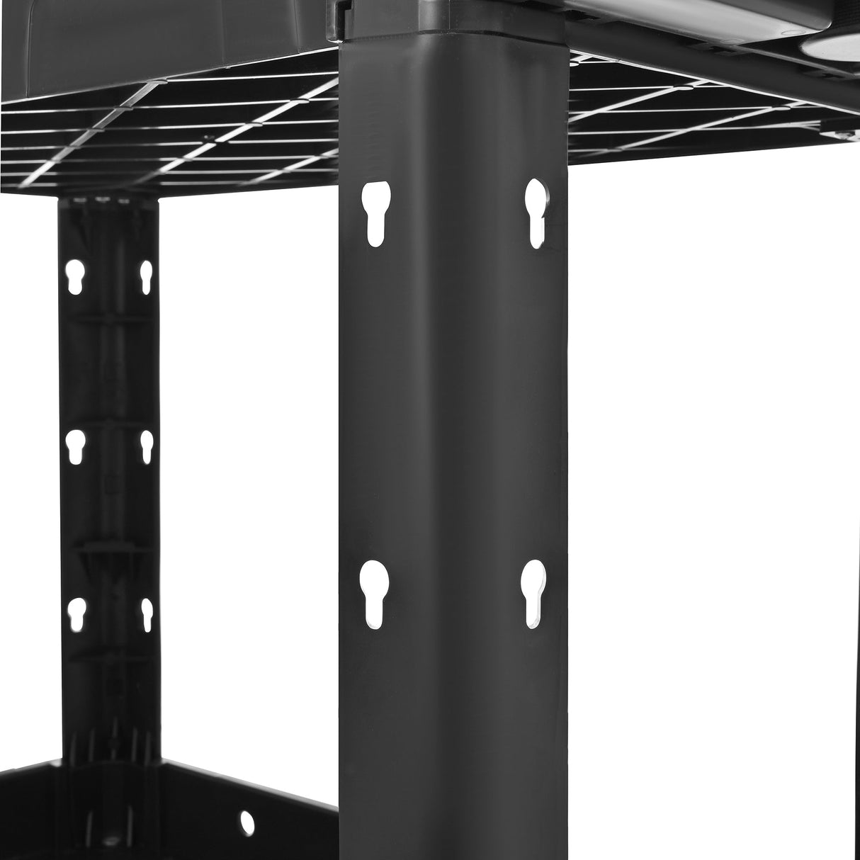 Two - Shelf Utility Cart with Wheels 600 LBS Capacity Rolling Utility & Tool Carts with Locking Wheels - Fab Heavy Parts