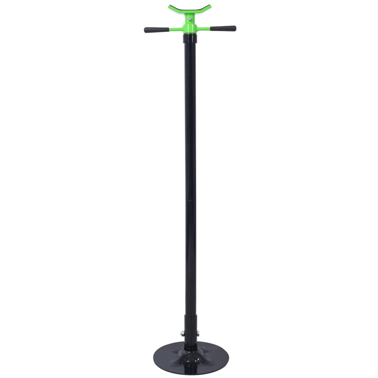 Under Hoist Support Stand 3/4 Ton 1650Lbs Capacity Jack Lifting from 52 1/2 to 74 7/8 Inch - Black+Green - Fab Heavy Parts