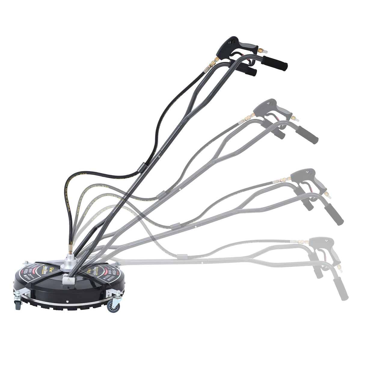 Universal 22" Industrial Plastic Cover Pressure Washer Surface Cleaner for Hot and Cold Water Machine - Fab Heavy Parts