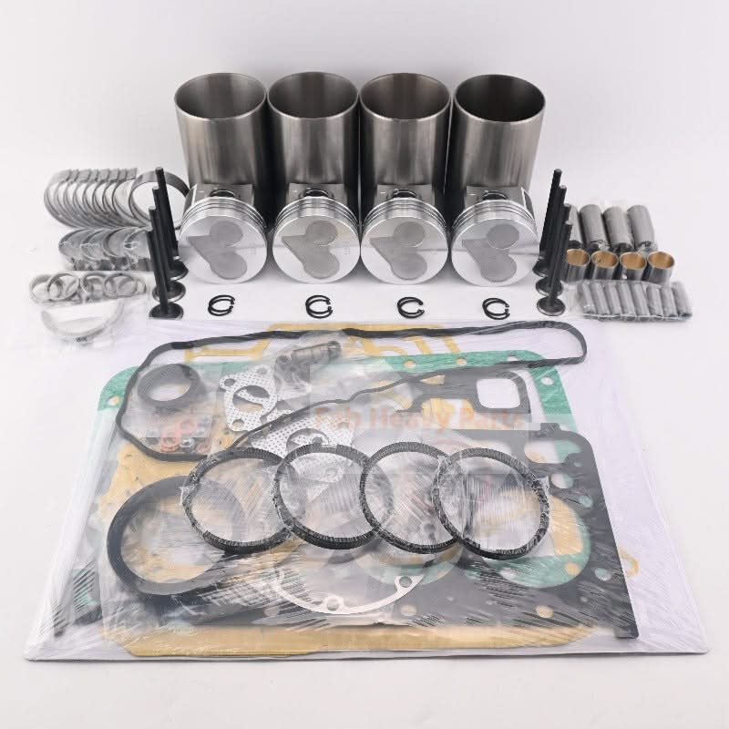 V2203-E2B Kubota Engine Overhaul Rebuild Kit Aftermarket Replacement For Bobcat 7753 763H B300 D300 - Fab Heavy Parts