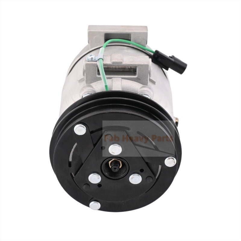 V5 A/C Compressor 11Q6 - 90040 11Q6 - 90041 Fits for Hyundai Excavator HW140 HW160 HW210 HX140L HX160L HX180L - Fab Heavy Parts