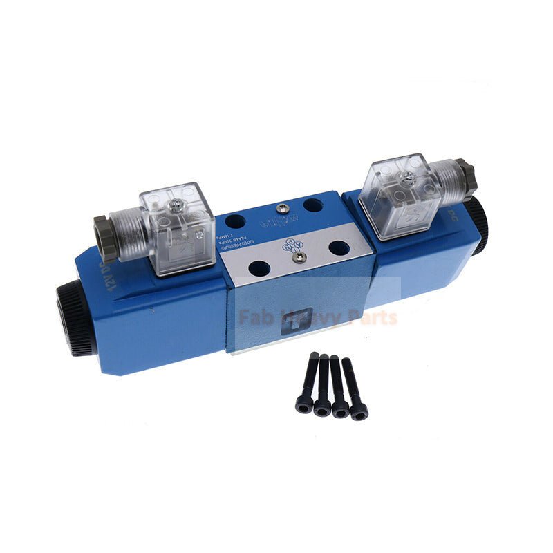 Vickers Eaton 3 Pin Solenoid Valve Assy 25/101100 Fits for JCB 2CX 406 408 3D4 3CX2 - Fab Heavy Parts