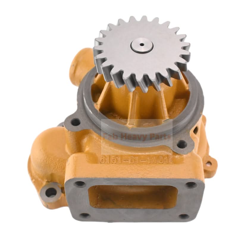 Water Pump Ass'y 6151 - 61 - 1121 6151 - 61 - 1101 6151 - 61 - 1102 Fit Komatsu PC300 - 3 PC400 - 5 W/ S6D125 Engine - Fab Heavy Parts