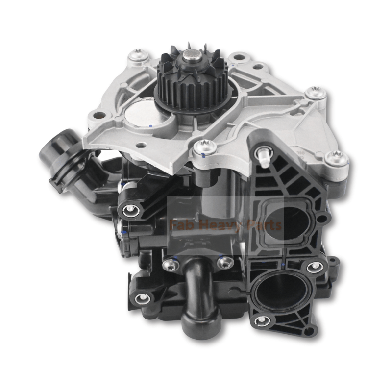 Water Pump Thermostat Housing Assembly 06L121111 for Volkswagen Atlas Beetle Passat Audi A3 A4 Q3 Q5 - Fab Heavy Parts
