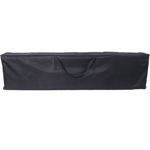 Wheel Chair Ramp 10ft Aluminium Threhold Portable and Foldable 600 Lbs Capacity Non - Skid Surface Two Separate Pieces with Bag - Fab Heavy Parts