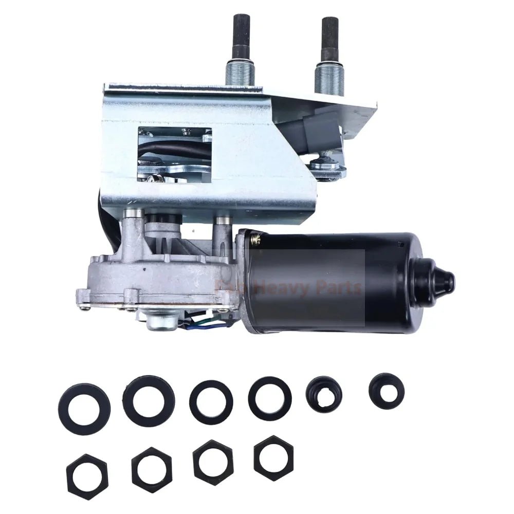 Window Wiper Motor 360 - 9046 3609046 Fits for Caterpillar CAT Wheel Loader 924K 926M 930K 930M 938K 938M Replacement - Fab Heavy Parts