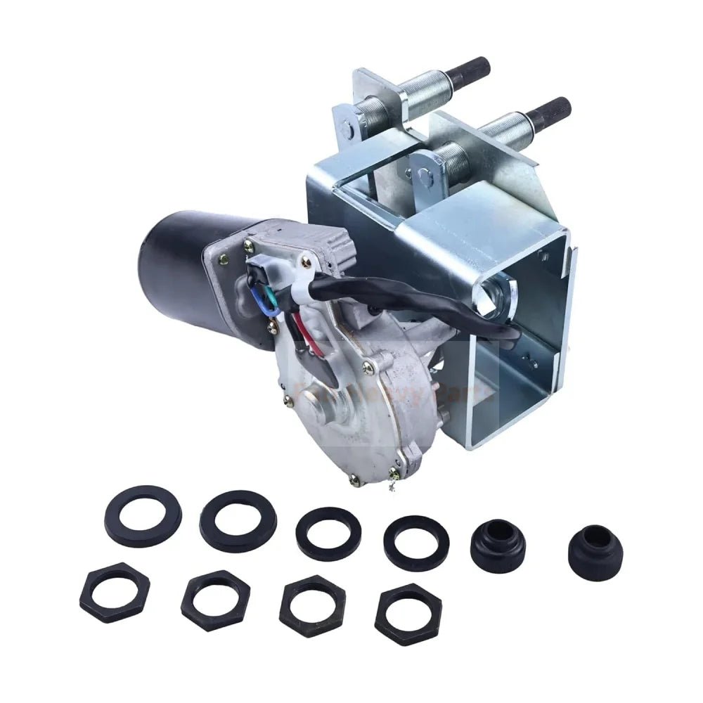 Window Wiper Motor 360 - 9046 3609046 Fits for Caterpillar CAT Wheel Loader 924K 926M 930K 930M 938K 938M Replacement - Fab Heavy Parts