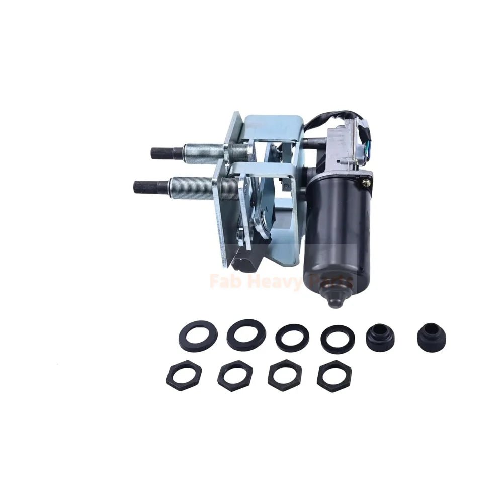 Window Wiper Motor 360 - 9046 3609046 Fits for Caterpillar CAT Wheel Loader 924K 926M 930K 930M 938K 938M Replacement - Fab Heavy Parts