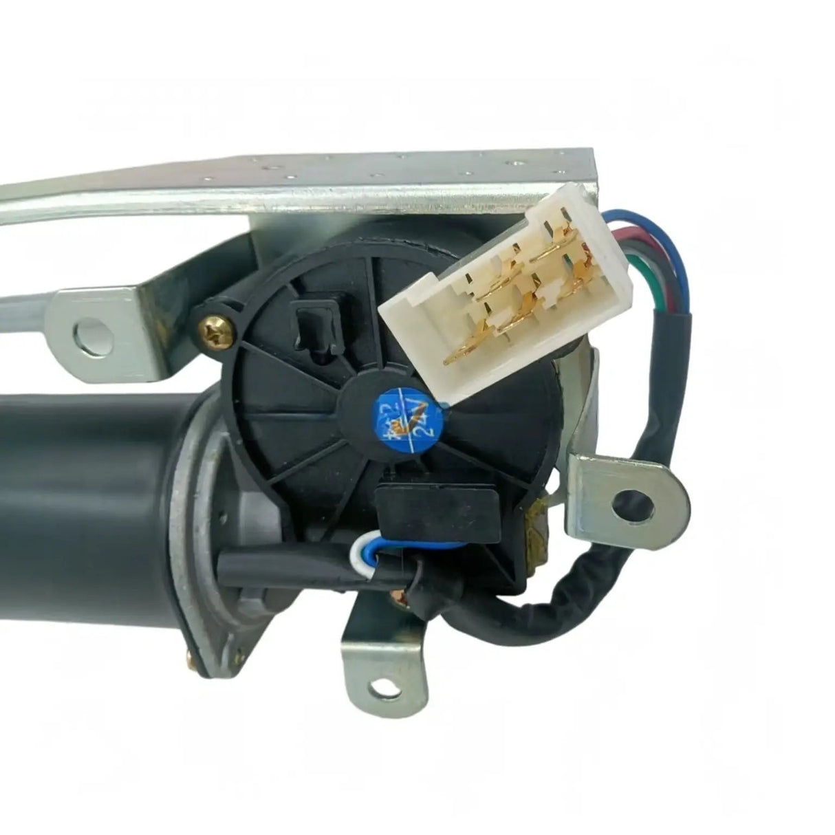 Wiper Motor 300512 - 00010 538 - 00011 for Doosan Excavator DX140LC DX140LCR DX140W DX160W DX170W DX180LC DX190W DX210 DX210W - Fab Heavy Parts