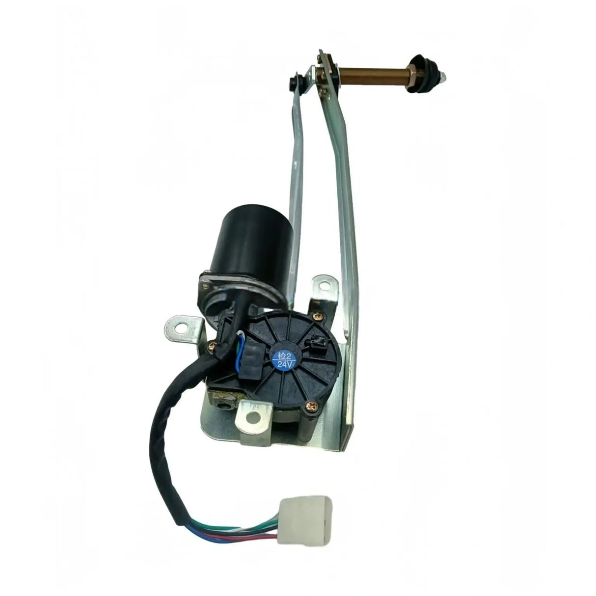 Wiper Motor 300512 - 00010 538 - 00011 for Doosan Excavator DX140LC DX140LCR DX140W DX160W DX170W DX180LC DX190W DX210 DX210W - Fab Heavy Parts