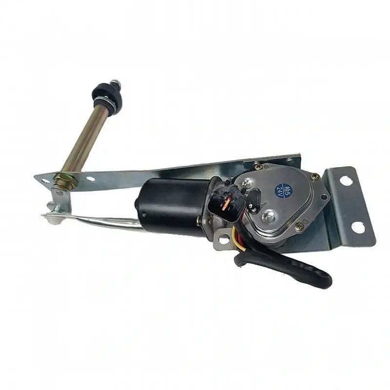 Wiper Motor 4338769 for Hitachi Excavator EX120 - 5 EX60LCK - 3 EX70LCK - 5 EX750 - 5 ZX125W ZX135US ZX70 ZX80LCK - Fab Heavy Parts