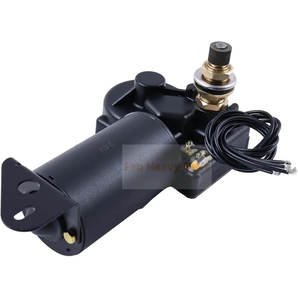 Wiper Motor 4R1.24.R110D 6T - 0620 4R124R110D Fits for Caterpillar CAT Engine 3304 3306 3406 Tractor D4E D6D 4S 4A Motor Grader 12G 130G 120G 140G 14G 16G 4 143 Loader 951 - Fab Heavy Parts
