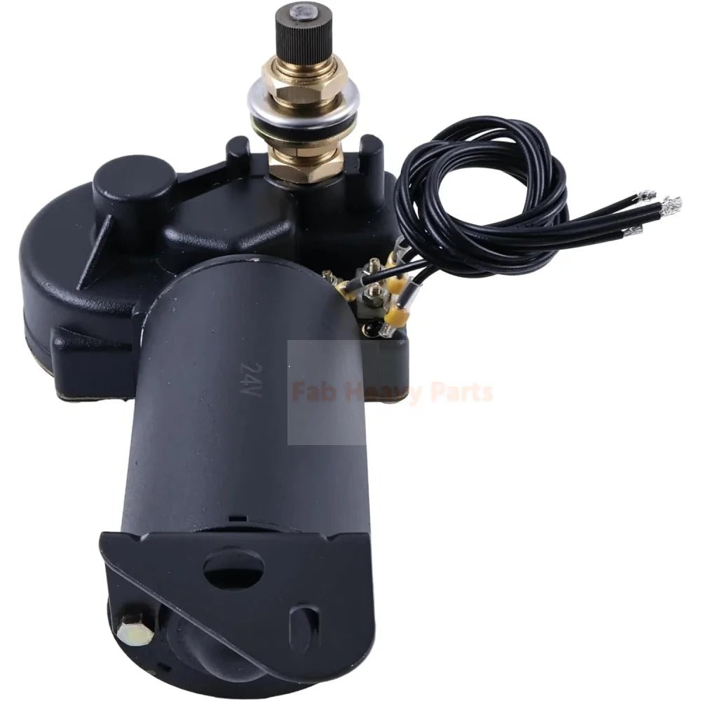 Wiper Motor 4R1.24.R110D 6T - 0620 4R124R110D Fits for Caterpillar CAT Engine 3304 3306 3406 Tractor D4E D6D 4S 4A Motor Grader 12G 130G 120G 140G 14G 16G 4 143 Loader 951 - Fab Heavy Parts