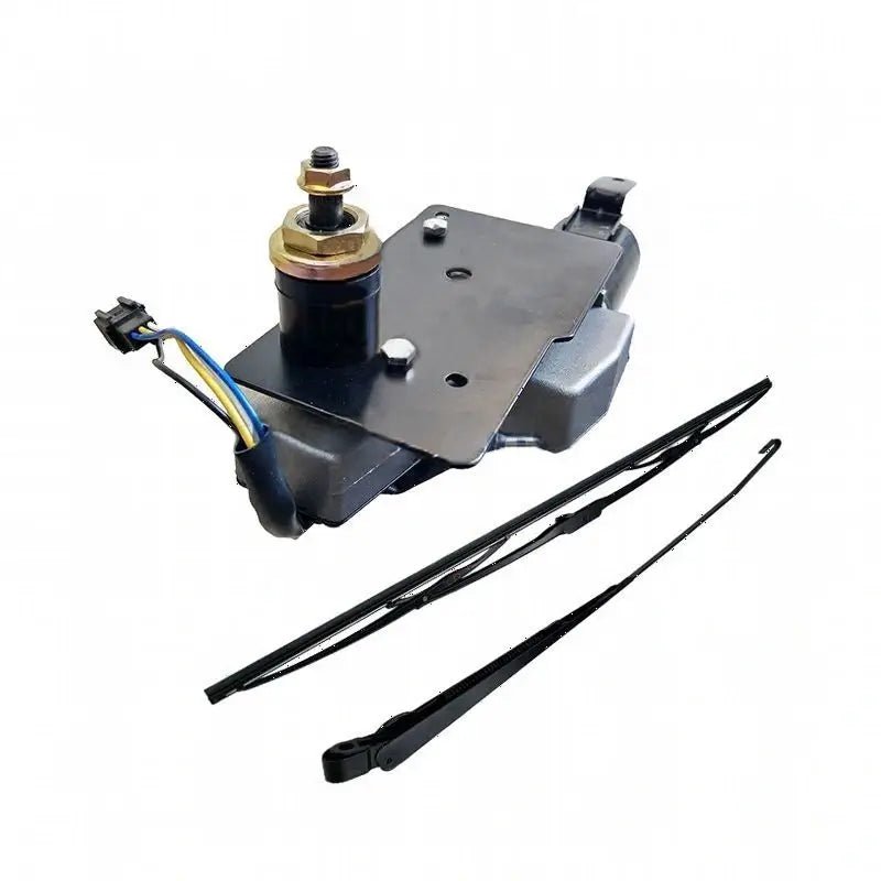 Wiper Motor Arm and Blade Kit 4256364 4335340 4257132 for Hitachi Excavator EX300 - 3C EX400 - 3 EX400LC - 3 EX550 EX550LC EX600H - 3 - Fab Heavy Parts
