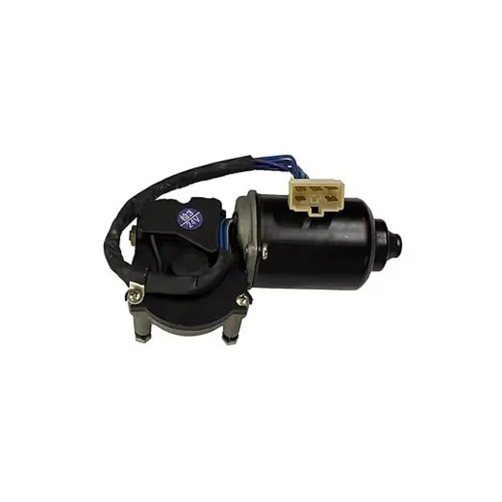 Wiper Motor YN53C00012F2 for Kobelco SK210DLC - 8 SK235SR - 1E SK485 - 8 SK235SRLC - 2 SK210LC - 8 SK235SR - 2 SK850 SK350 - 8 SK170 - 8 SK135SRLC - 2 200 - 8 SK215SRLC SK210D - 8 SK295 - 8 - Fab Heavy Parts