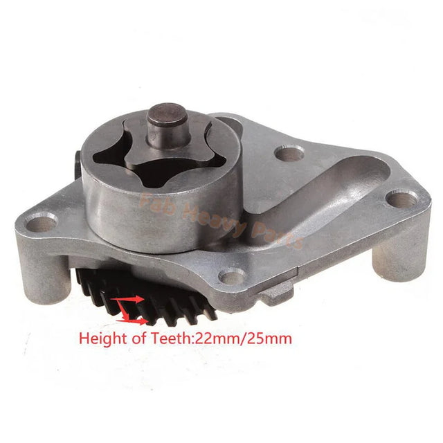 For Yanmar Engine 4TNE98 4TNV98 4TNE94 4TNV94L Fits Komatsu Engine 4D94E 4D94LE 4D94LE-2 Oil Pump 129900-32001