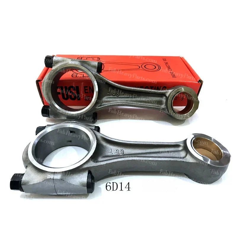 1 PCS Connecting Rod ME308683 for Mitsubishi 6D14 6D15 6D15T Engine - Fab Heavy Parts