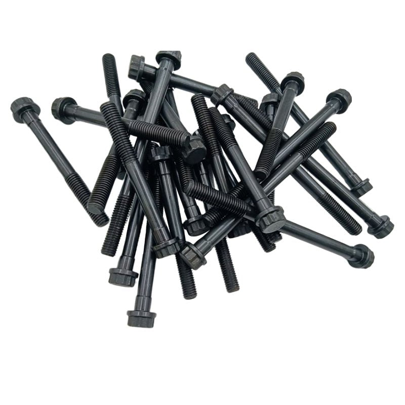 1 Set Cylinder Head Bolt for Mitsubishi Engine 6D31 6D31T 6D34 6D34T - Fab Heavy Parts