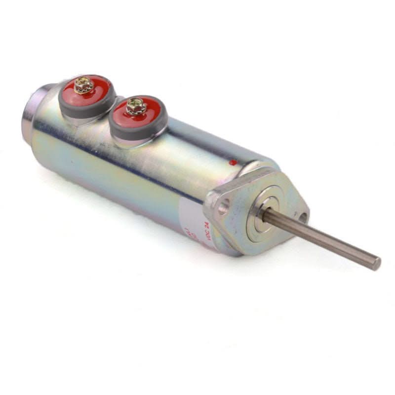 110-6465 1106465 6T4122 6T-4122 New 24V Fuel Shutoff Solenoid Fits for Caterpillar CAT Loader 966 980 Excavator 375 - Fab Heavy Parts
