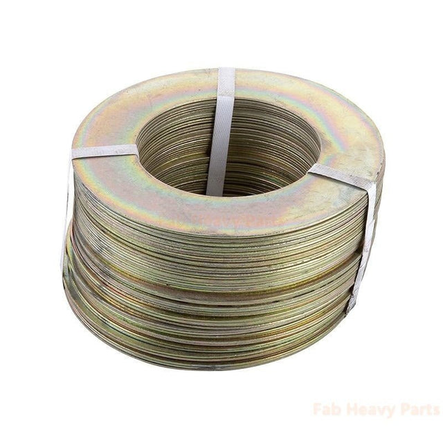 120*200*3mm, Steel Large Bucket Shim Washer Spacer Kit for Excavator Loader Digger - Pack of 10 - Fab Heavy Parts