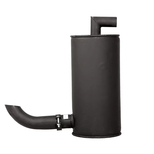 New Muffler P/N 4255657 Fits Hitachi Excavator EX100-2 EX100-3 EX100M-3 w/ Isuzu Engine 4BD1