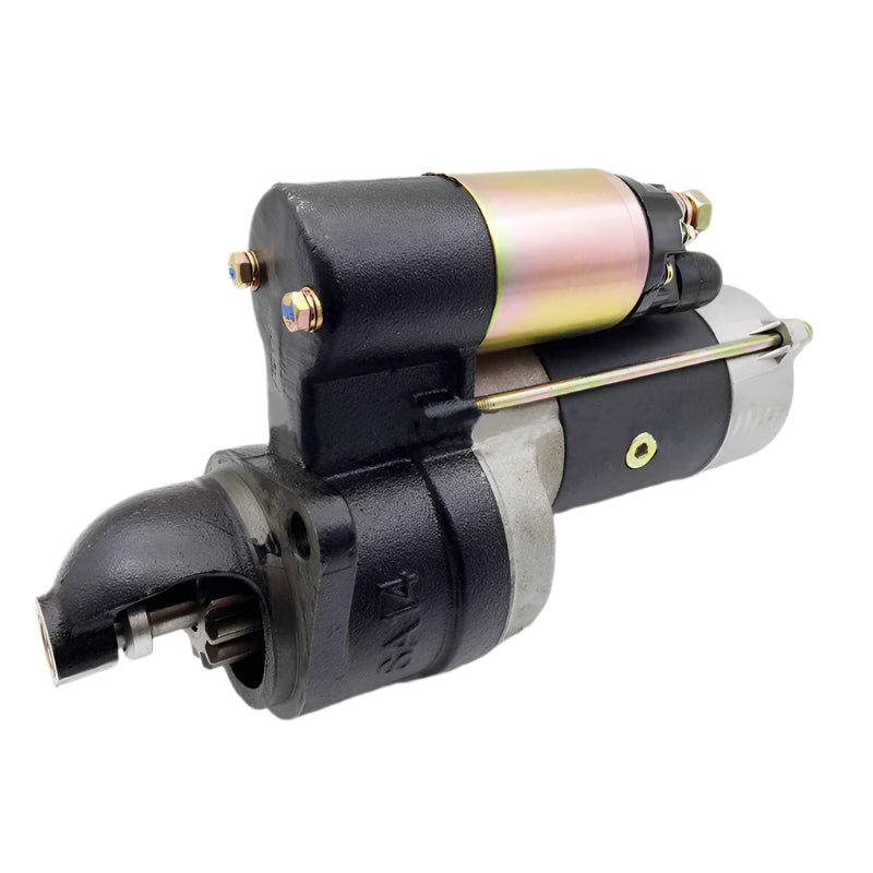 12V 12T Starter Motor 10676S - 77010 QDJ168D - YM for Yanmar Engine CY1105 CY1115 - Fab Heavy Parts