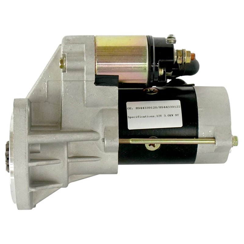 12V 9T Bosch Starter Motor 8944339120 for Isuzu Engine 4JA1 4JB1 Hitachi Excavator EX30UR EX30UR - 2 EX40 EX45 EX50UR - Fab Heavy Parts