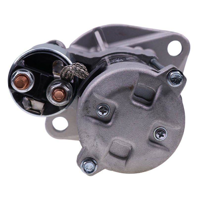 12V 9T Starter Motor 5 - 81100048 - 0 S114 - 207 S114 - 370 for Iseki 3AE1 3AF1 - BL Engine TE3210 TL1900 TL2100 TL2300 TL2500 TU1700 - Fab Heavy Parts