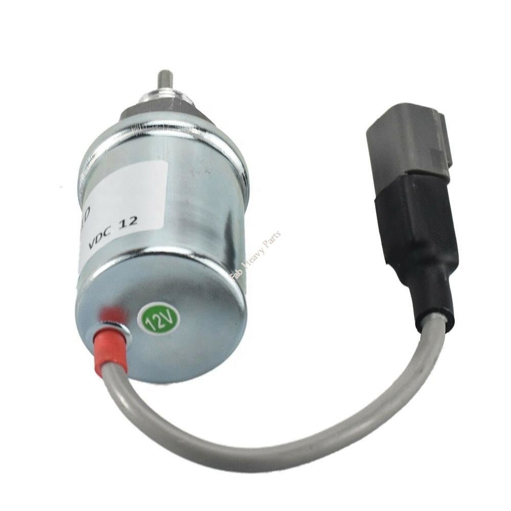 12V Electrical Shutoff Solenoid U85206452 185206520 for Perkins 402D 403D 404D 404C 403C - Fab Heavy Parts