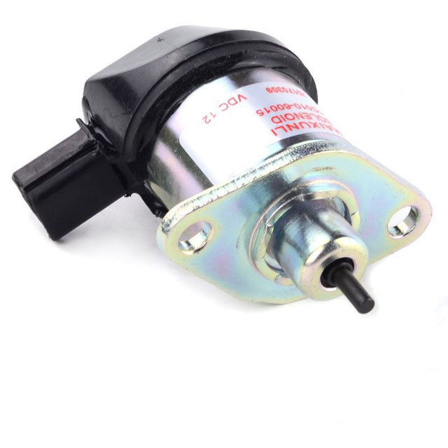 12V Shut Down Solenoid for Kubota Engine V3300T, P/N 1C010-60014, 1C010-60015, 1C010-60016 - Fab Heavy Parts