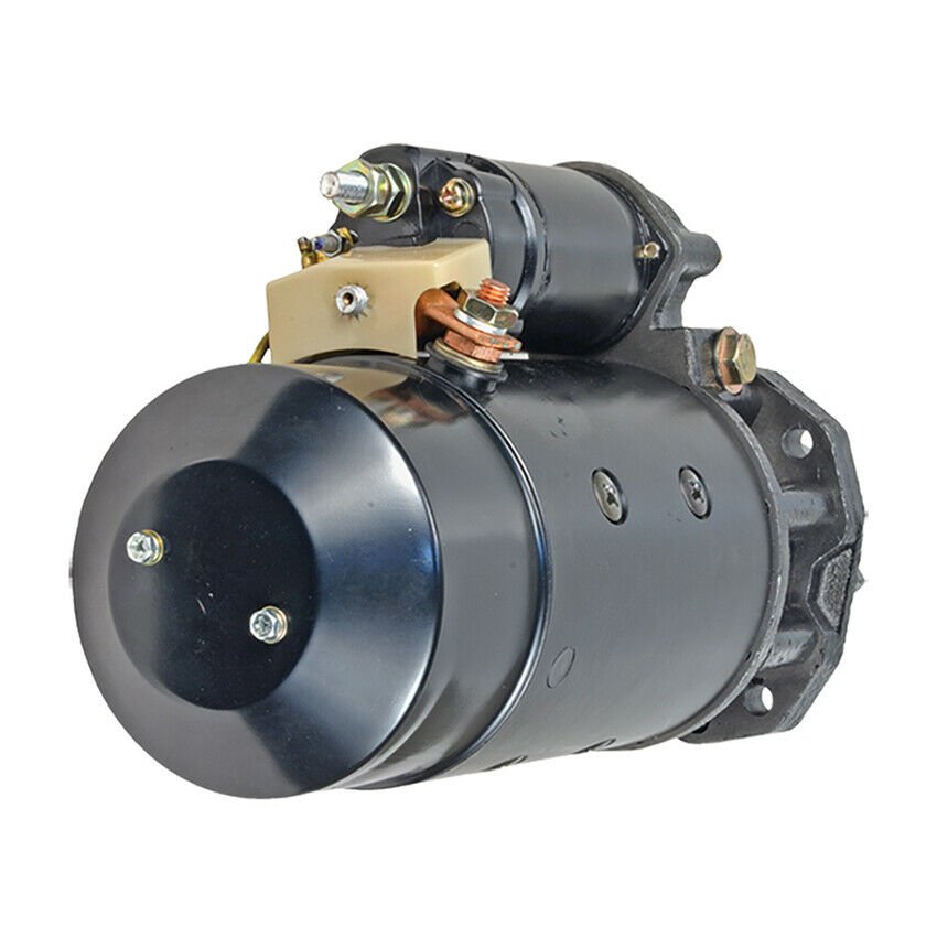 12V Starter AR41627 SE501414 Fits for John Deere Engine 6059 6076 6466A Backhoe JD500C 1974 - 1985 - Fab Heavy Parts