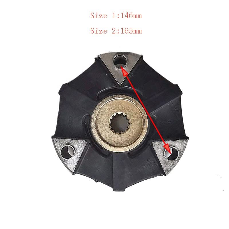 13T 15T 17T Coupling Assy Fits Yanmar 75 80 Fits Kubota 161 Fits Komatsu PC20 PC30 PC40 PC45 - Fab Heavy Parts