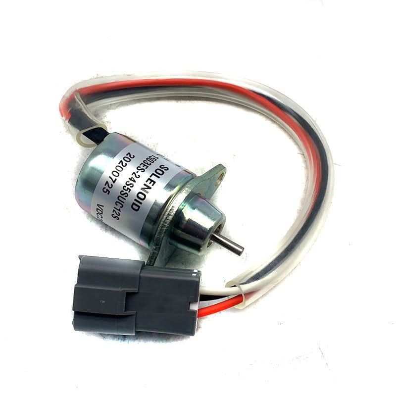 Yanmar Fuel Shutoff Solenoid 1503ES-24S5SUC12S 1503ES24S5SUC12S Stop Solenoid 24V