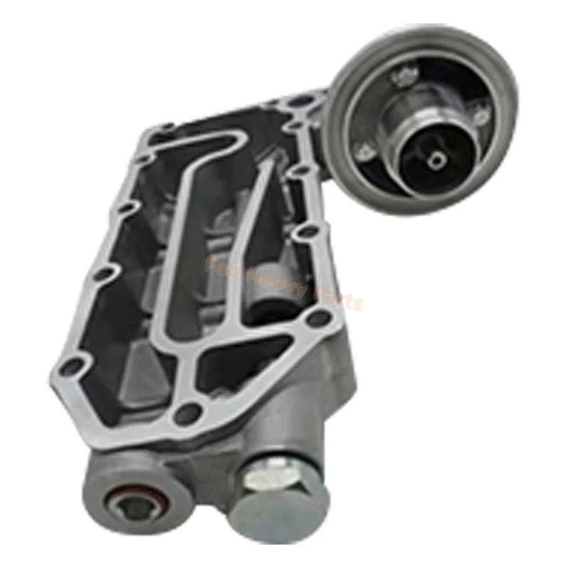 Oil Cooler Side Cover with Gaskets Fits For Komatsu 6D114 Engine