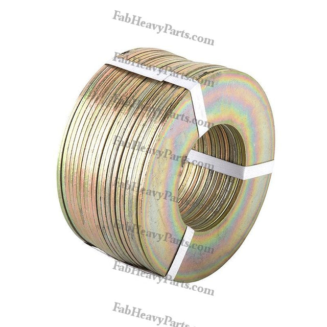 45 x 90 x 10 mm große Stahlschaufel-Unterlegscheiben-Abstandshalter-Set für Bagger, Lader, Bagger – 10 Stück