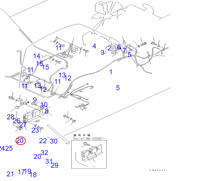 Fits For Komatsu Excavator PC300-6Z PC450-6Z PC350-6Z Hand Throttle Controller 7834-27-3001