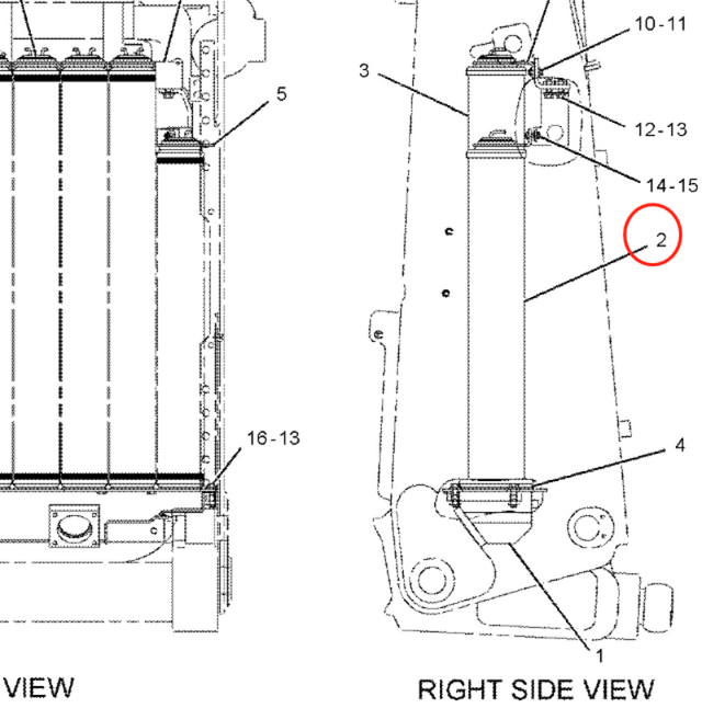 Radiateur 163-4064 1634064 Fits pour le moteur Caterpillar 3306 3406 3406C Cat Tracteur D7R D8R